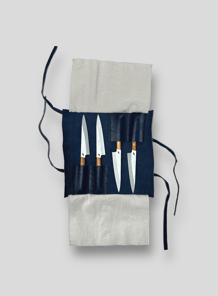 Table Knife Set in Olive