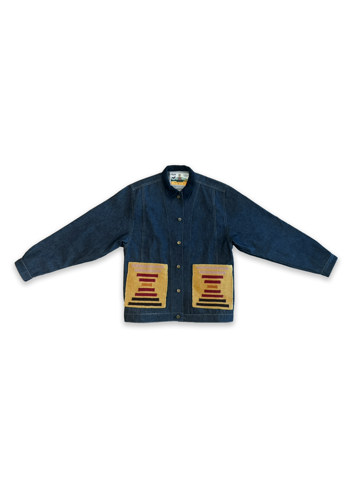 Navy Denim Loom Jacket