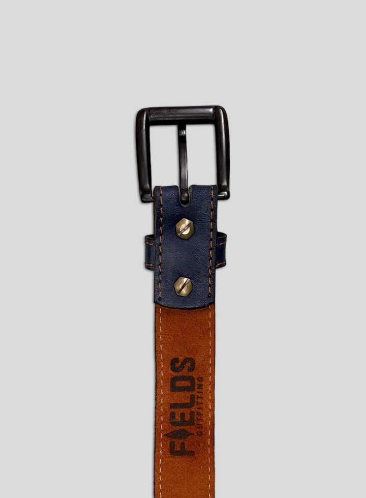 Hand-Painted Leather Belt (Size 26)
