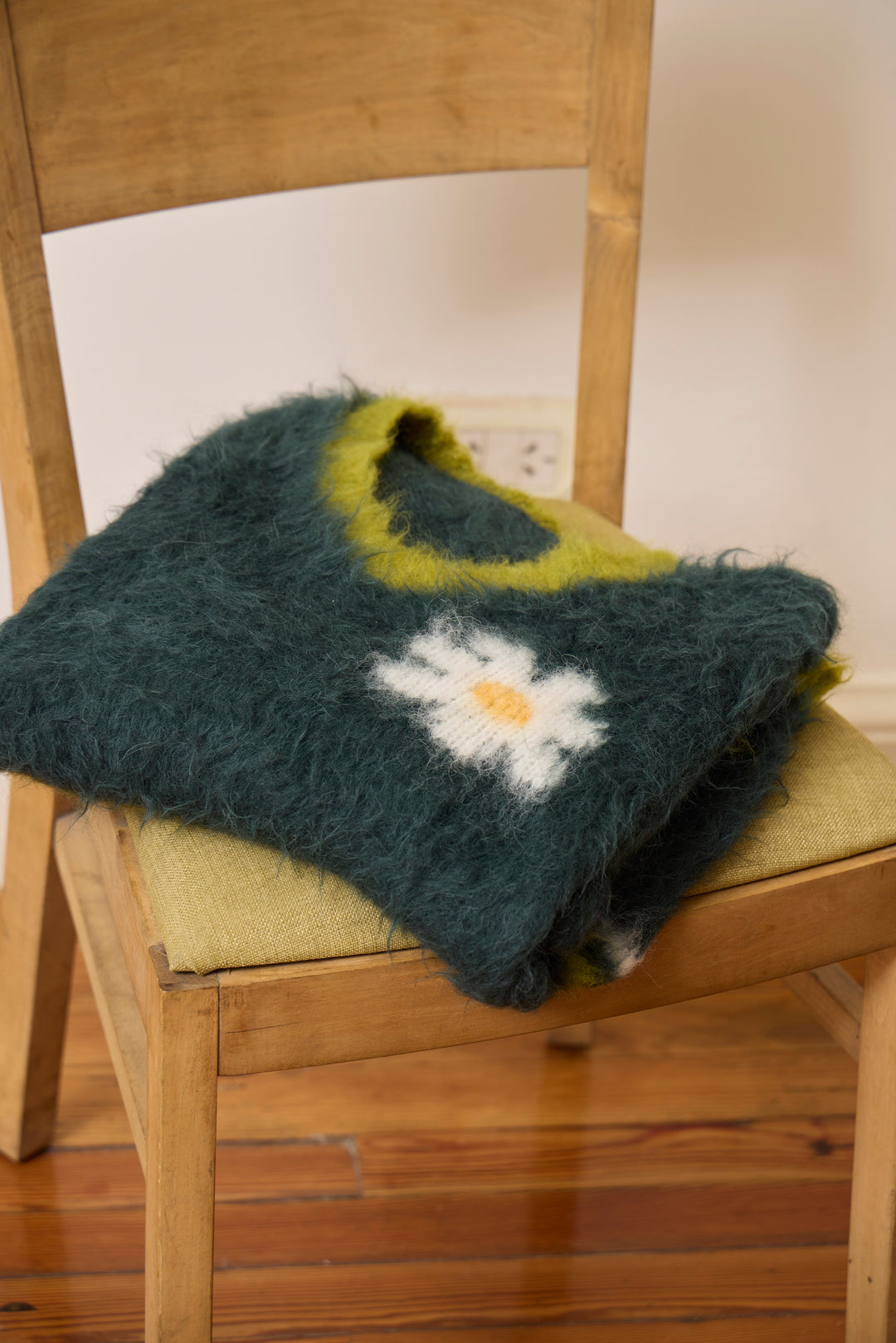 Brushed Alpaca Daisy Sweater