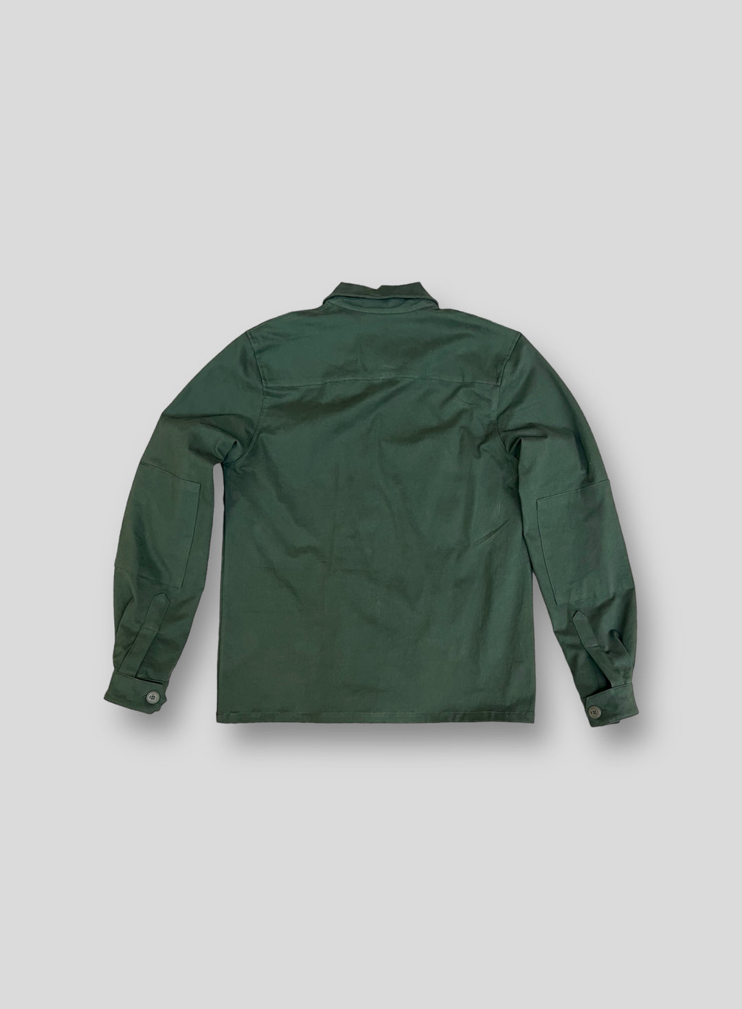 Green Four Pocket Shirt Jacket