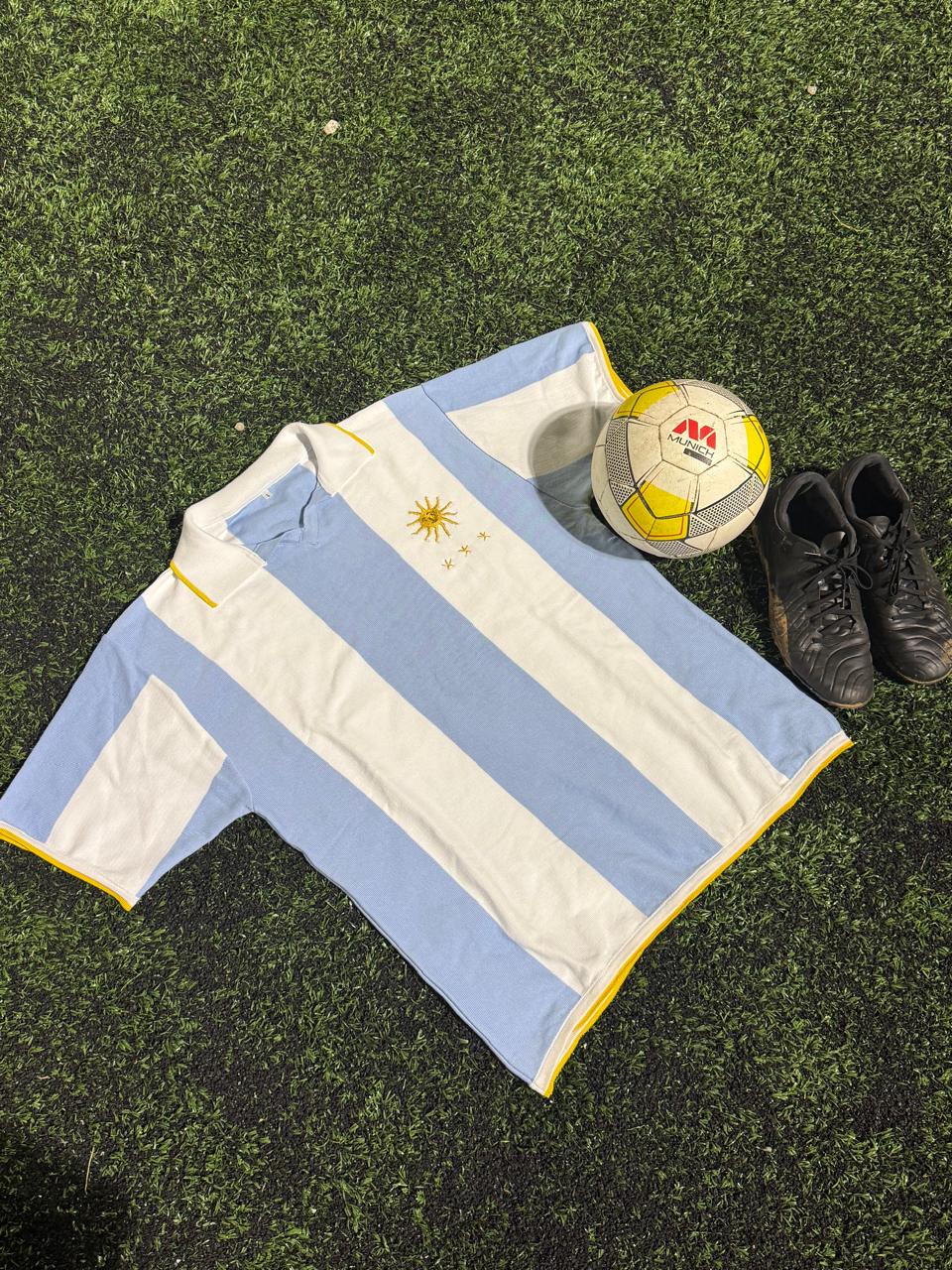 Knit Argentina Football Shirt