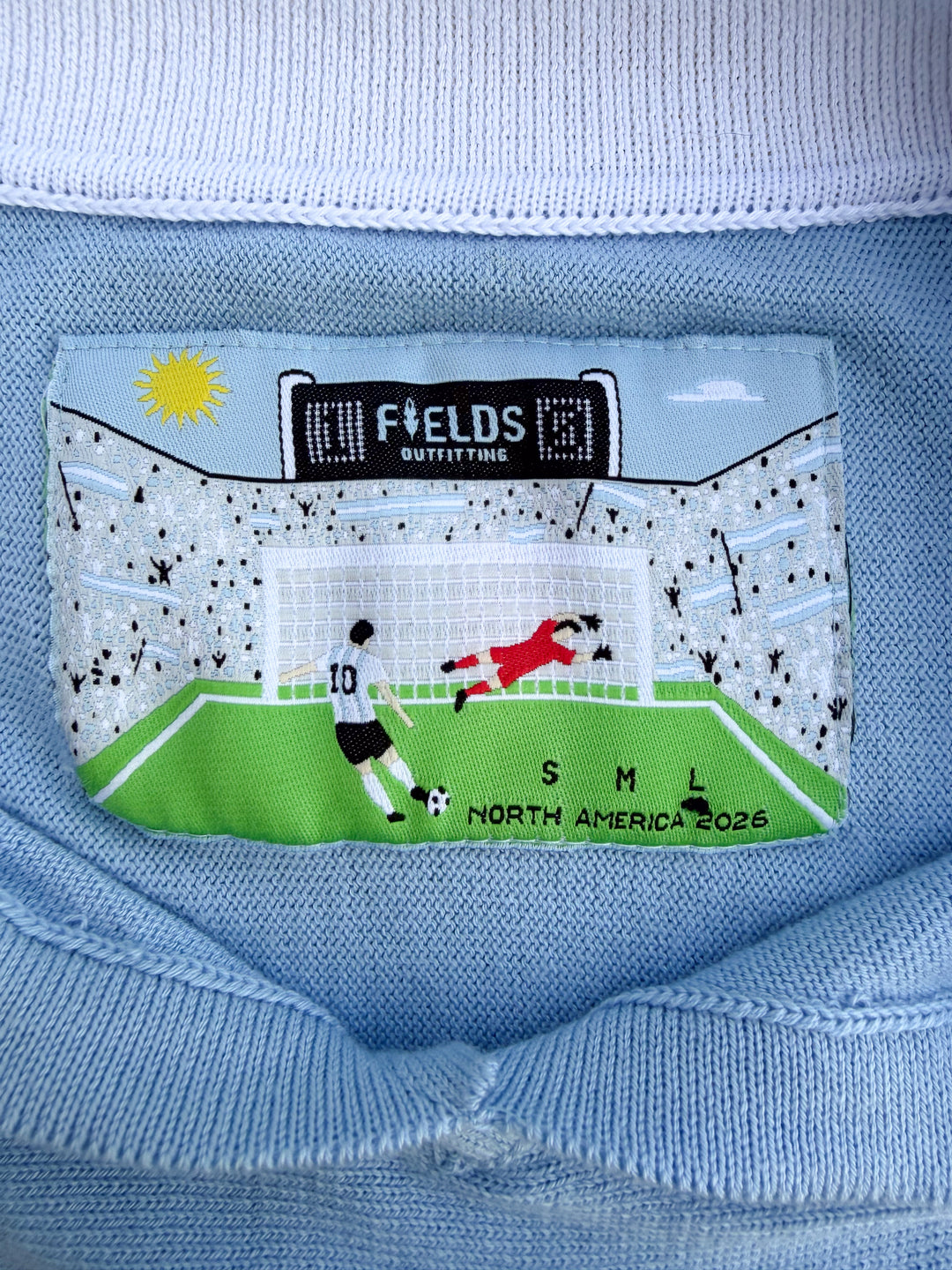 Knit Argentina Football Shirt