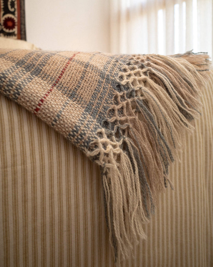 Llama Wool Throw Blanket (NDW x Fields Outfitting)