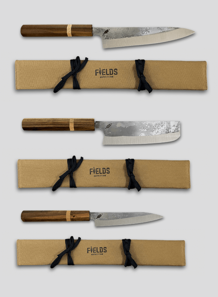The Essential Knife Trio in Guayubira