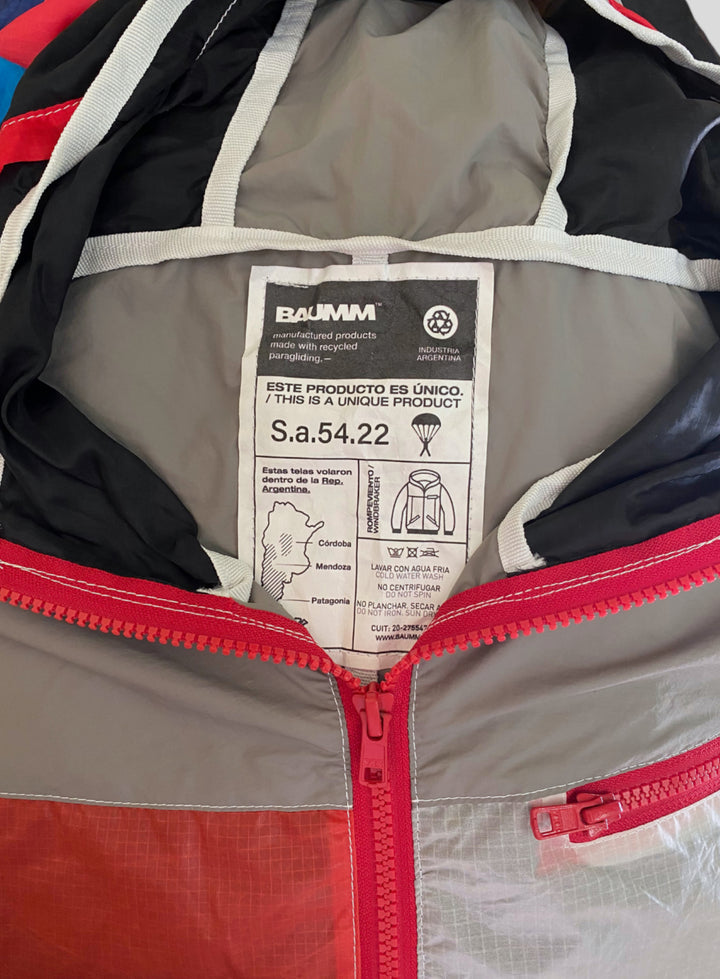 Upcycled Parachute Jacket (Small - S.a.54.22)