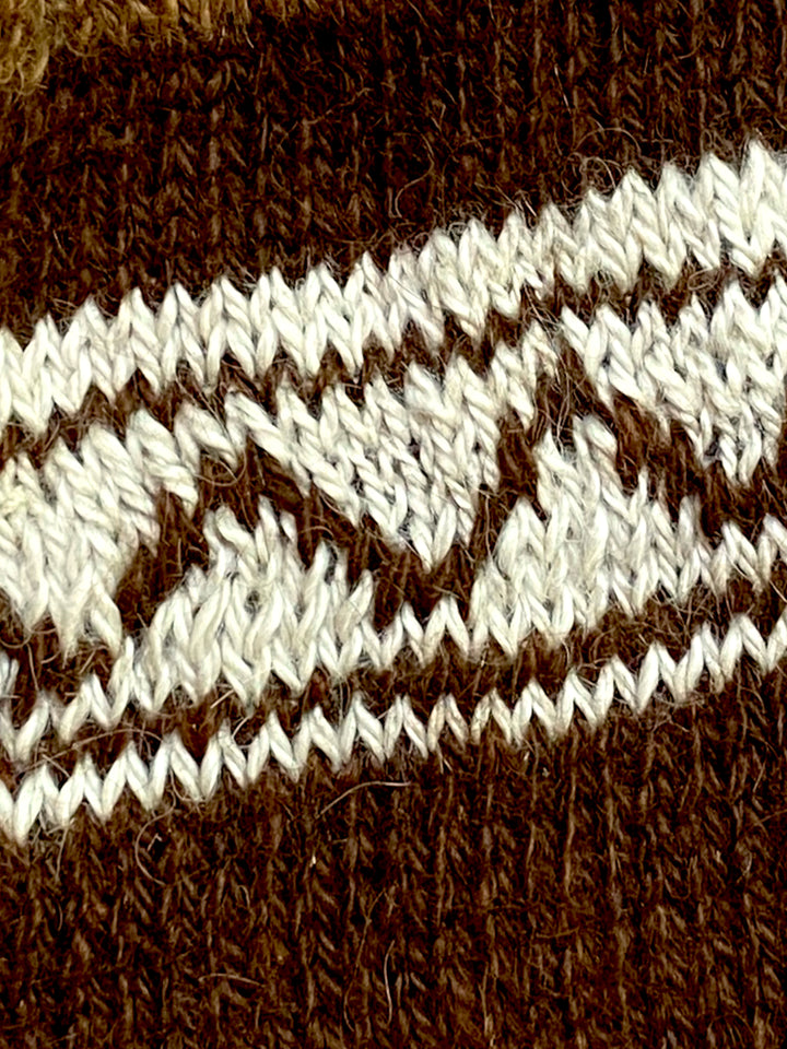 Hand-Knitted Llama Wool Socks