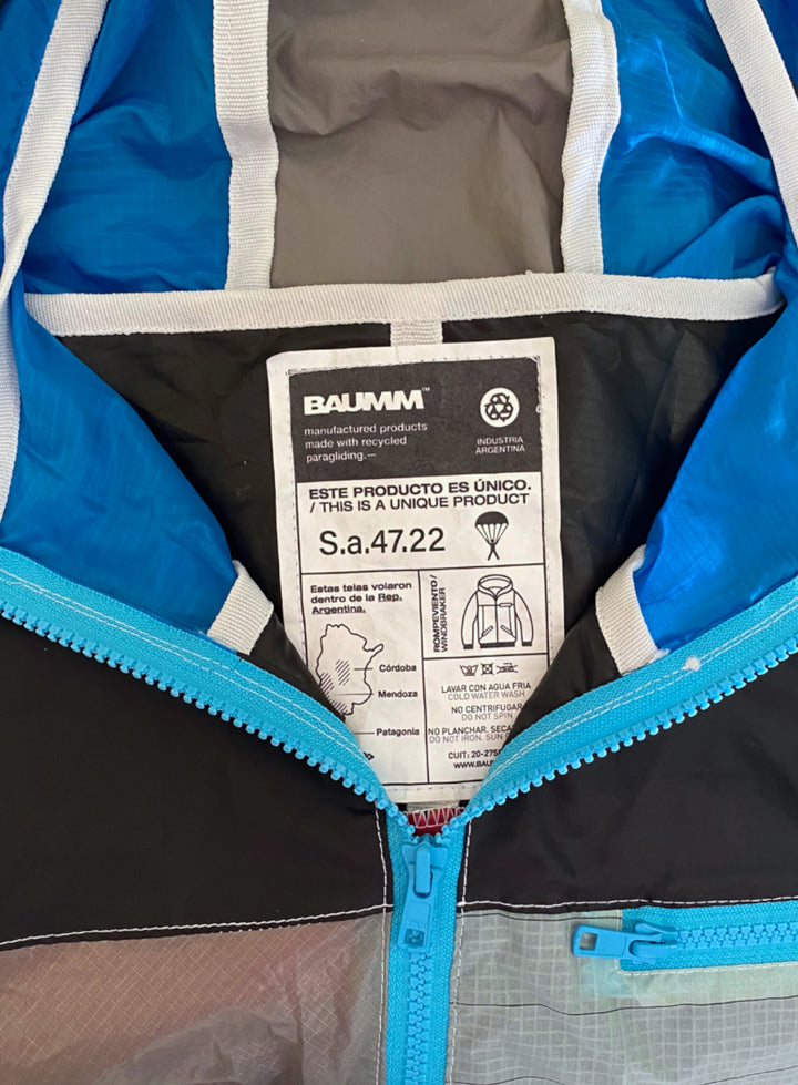 Upcycled Parachute Jacket (Small - S.a.47.22)