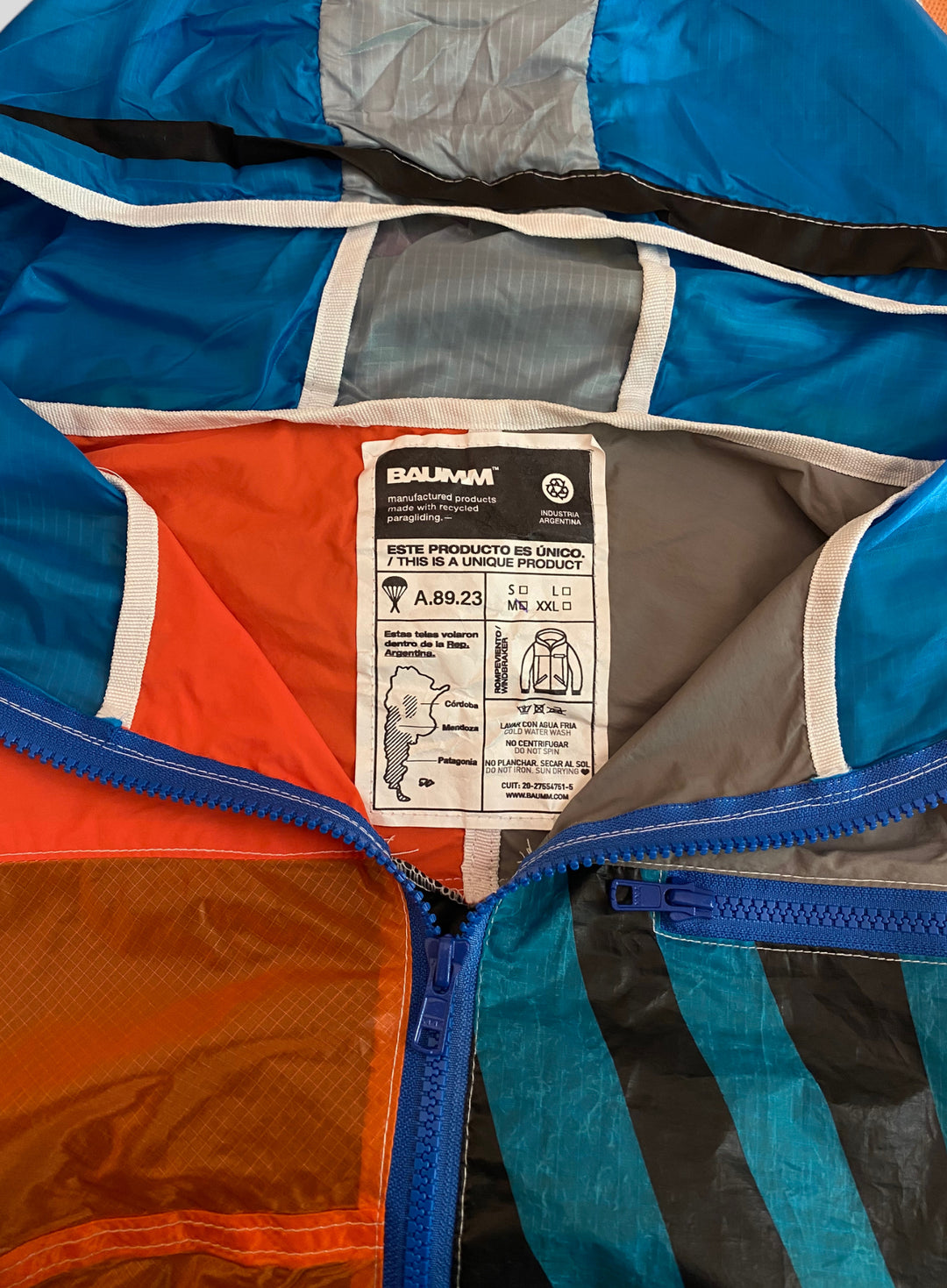 Upcycled Parachute Jacket (Medium - A.89.23)