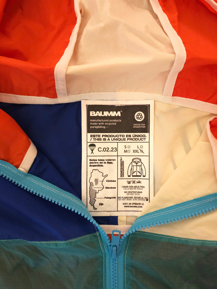 Upcycled Parachute Jacket (Extra Large - C.02.23)