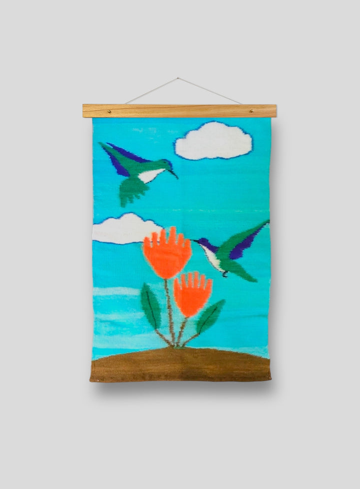 The Hummingbirds Tapestry 2