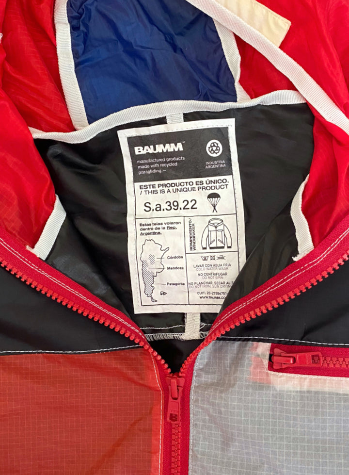 Upcycled Parachute Jacket (Small - S.a.39.22)