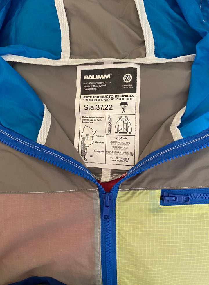 Upcycled Parachute Jacket (Small - S.a.37.22)