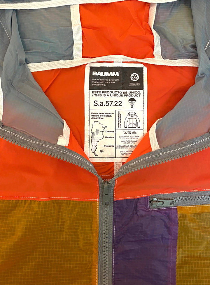 Upcycled Parachute Jacket (Small - Sa.57.22)