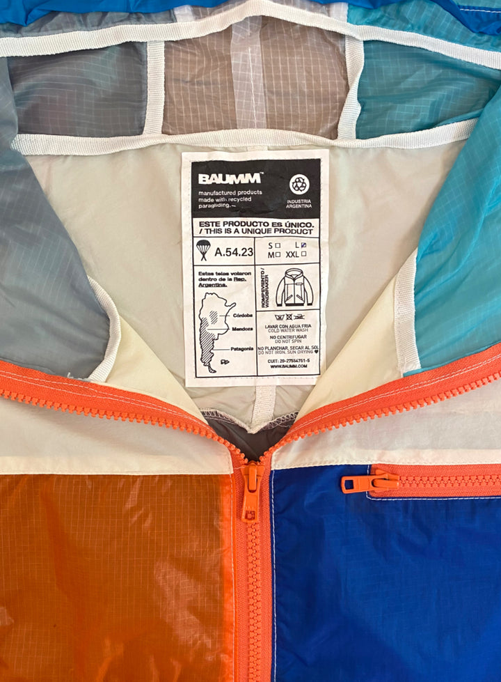 Upcycled Parachute Jacket (Large - A.54.23)