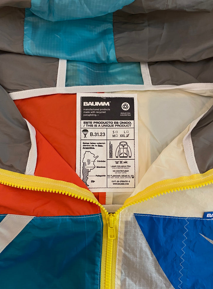 Upcycled Parachute Jacket (Extra Large - B.31.23)