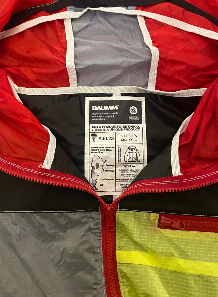 Upcycled Parachute Jacket (Large - A.61.23)
