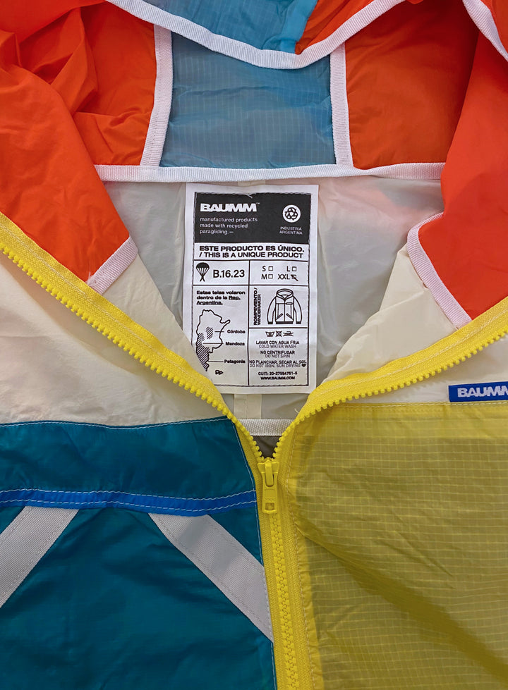 Upcycled Parachute Jacket (Extra Large - B.16.23)