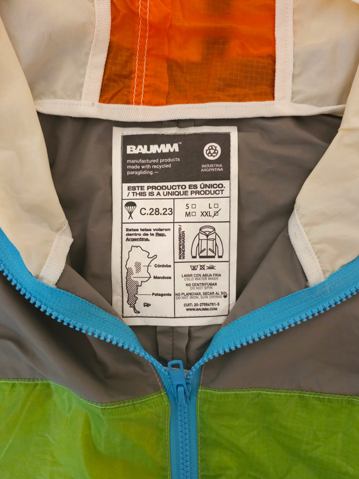 Upcycled Parachute Jacket (Extra Large - C.28.23)