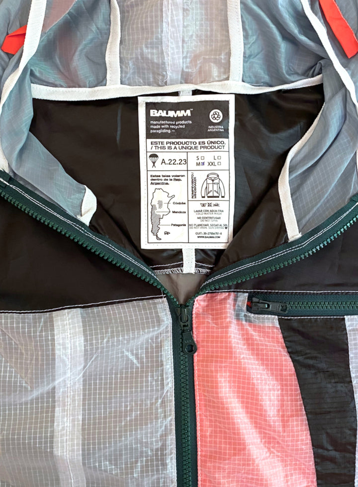 Upcycled Parachute Jacket (Medium - A.22.23)