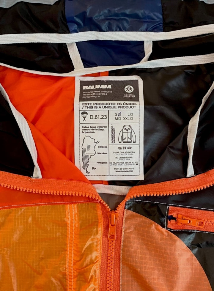 Upcycled Parachute Jacket (Small - D.61.23)