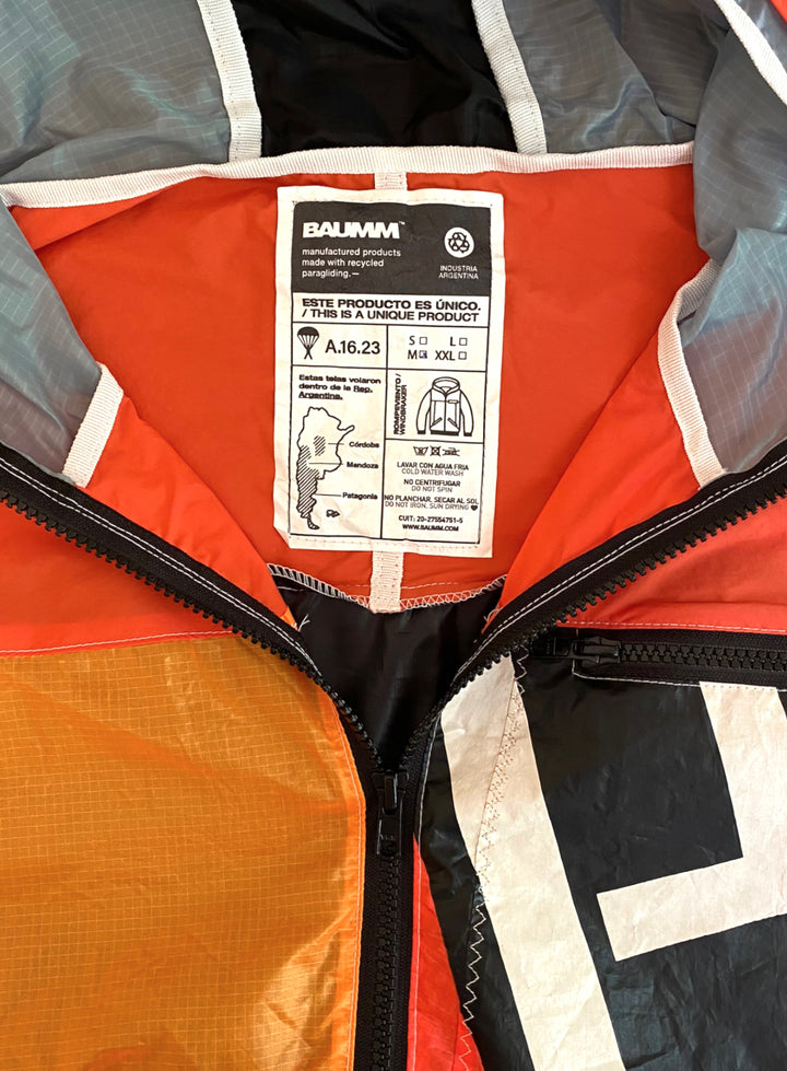Upcycled Parachute Jacket (Medium - A.16.23)