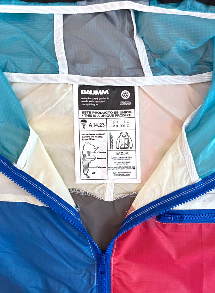 Upcycled Parachute Jacket (Medium - A.14.23)