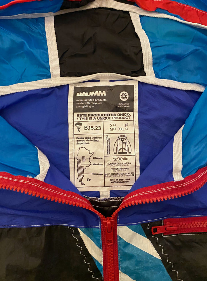 Upcycled Parachute Jacket (Large - B.15.23)