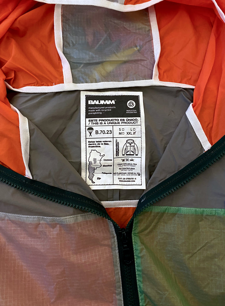 Upcycled Parachute Jacket (Extra Large - B.70.23)