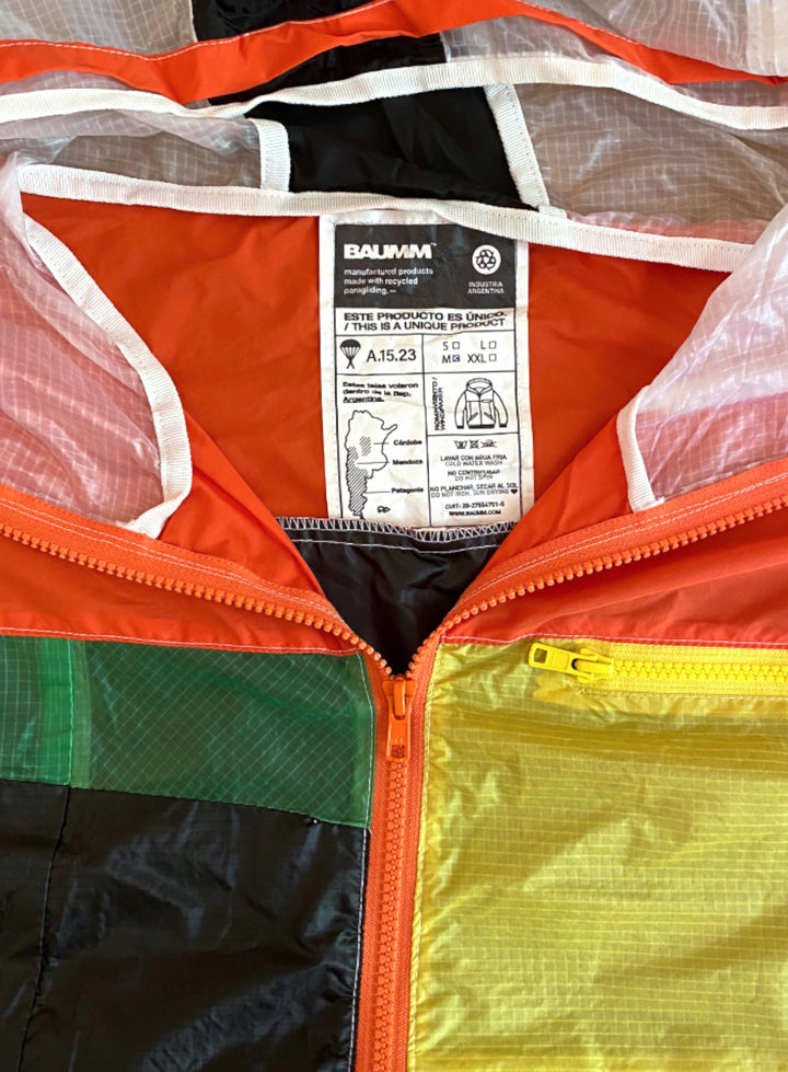 Upcycled Parachute Jacket (Medium - A.15.23)
