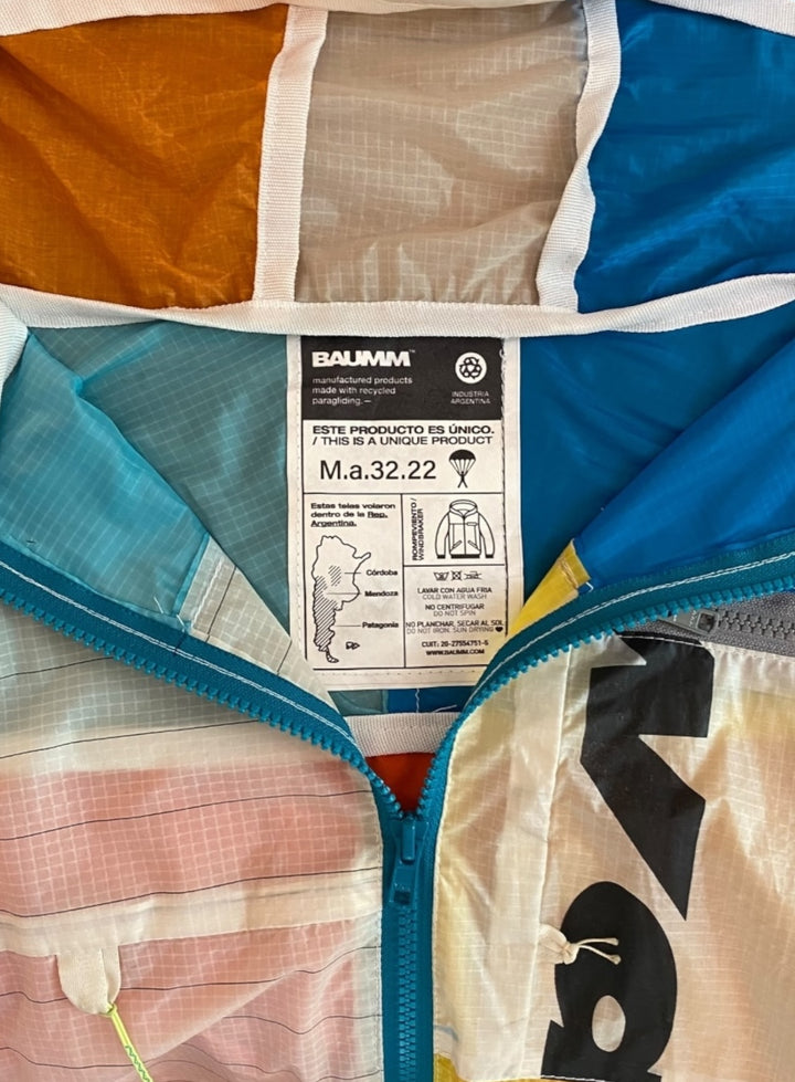 Upcycled Parachute Jacket (Medium - M.a.32.22)