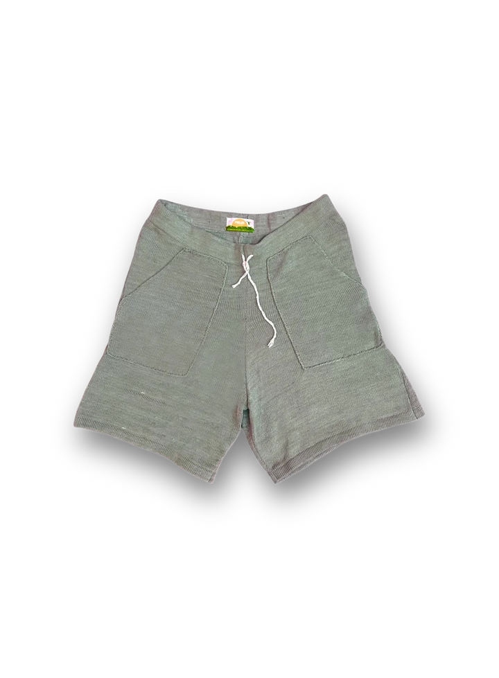 Mate Green Knit Short