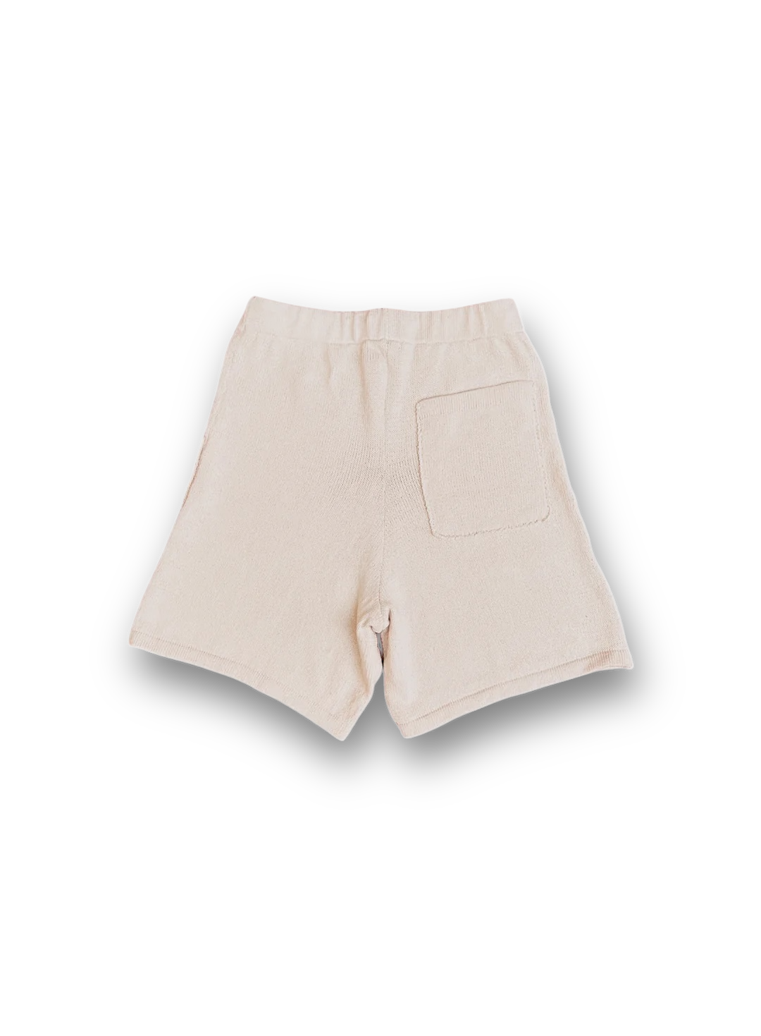 Raw Cotton Knit Short
