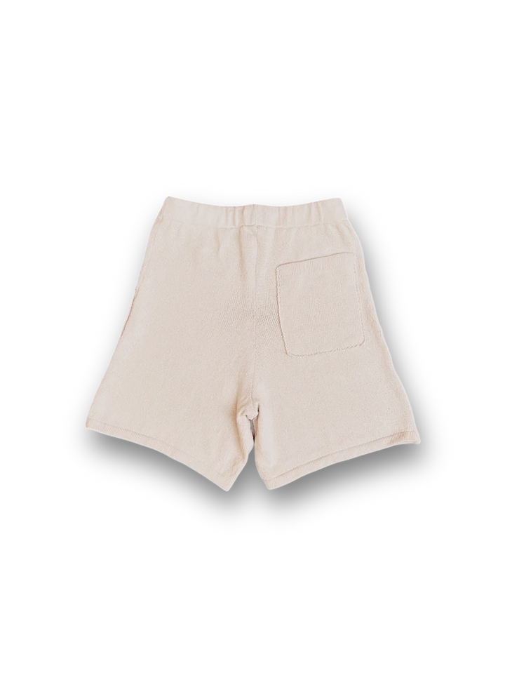Raw Cotton Knit Short