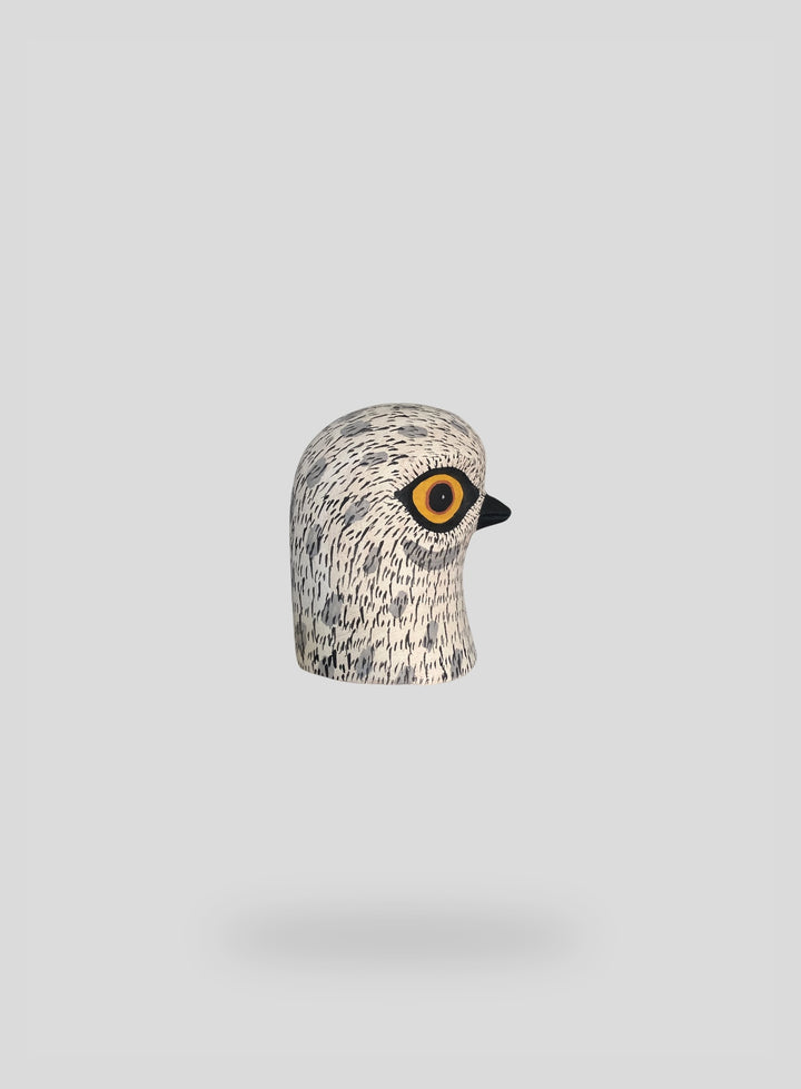 The Mini White Owl Sculpture