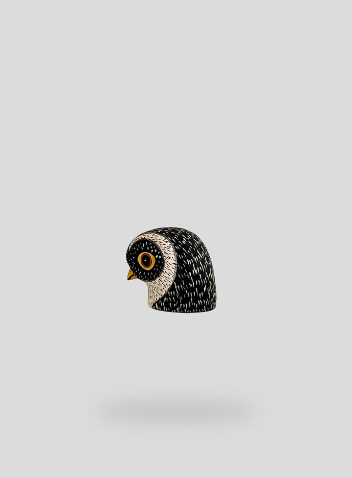 The Mini Black Owl Sculpture