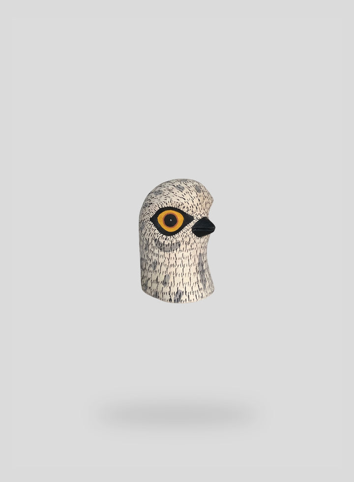 The Mini White Owl Sculpture