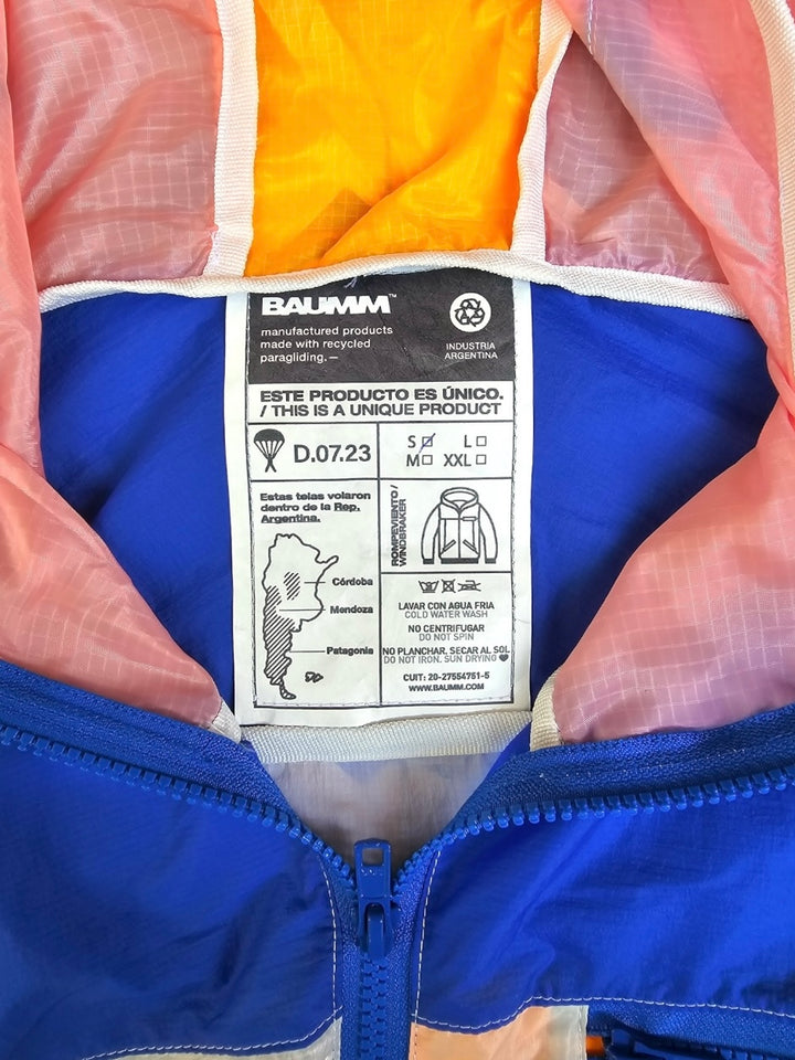 Upcycled Parachute Jacket (Small - D.07.23)