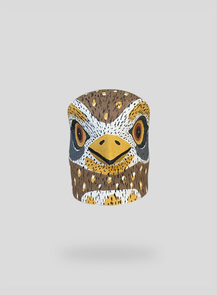 The Mini Brown Owl Sculpture