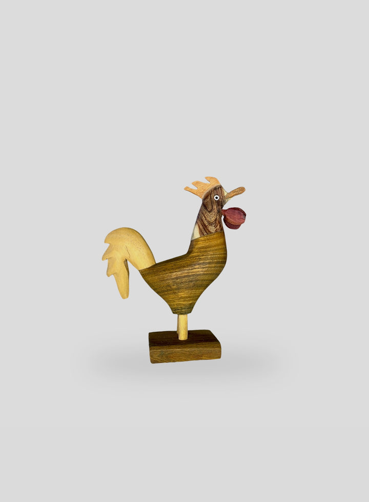 The Rooster Carving