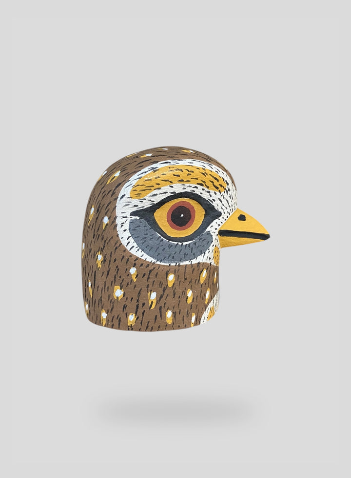 The Mini Brown Owl Sculpture