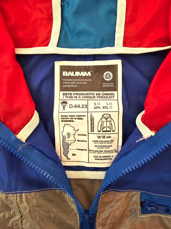 Upcycled Parachute Jacket (Medium - D.44.23)