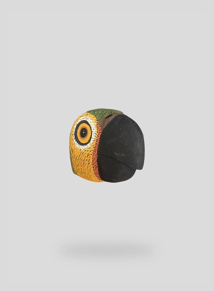 The Green Parrot Mini Sculpture
