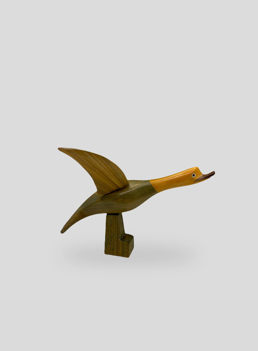 The Flying Duck Carving