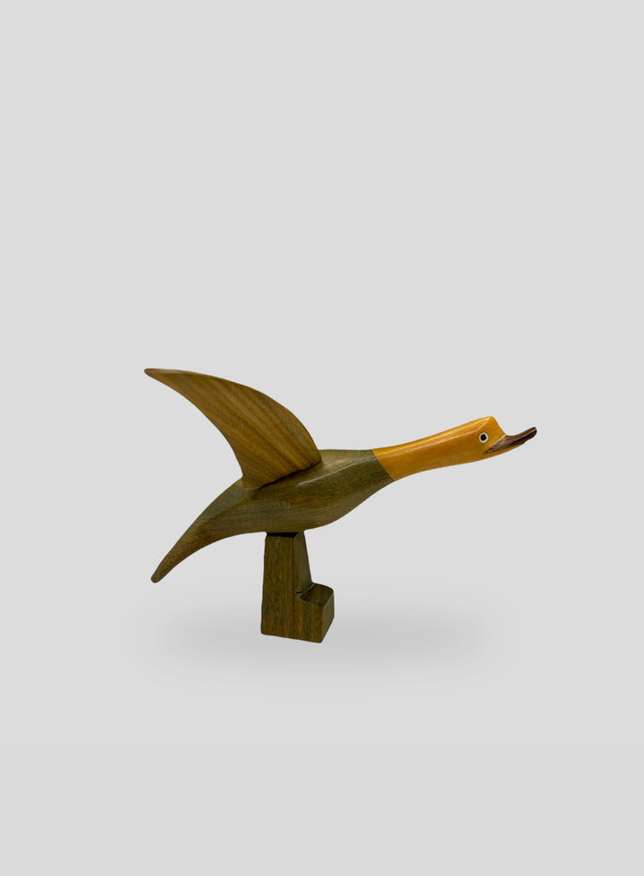 The Flying Duck Carving