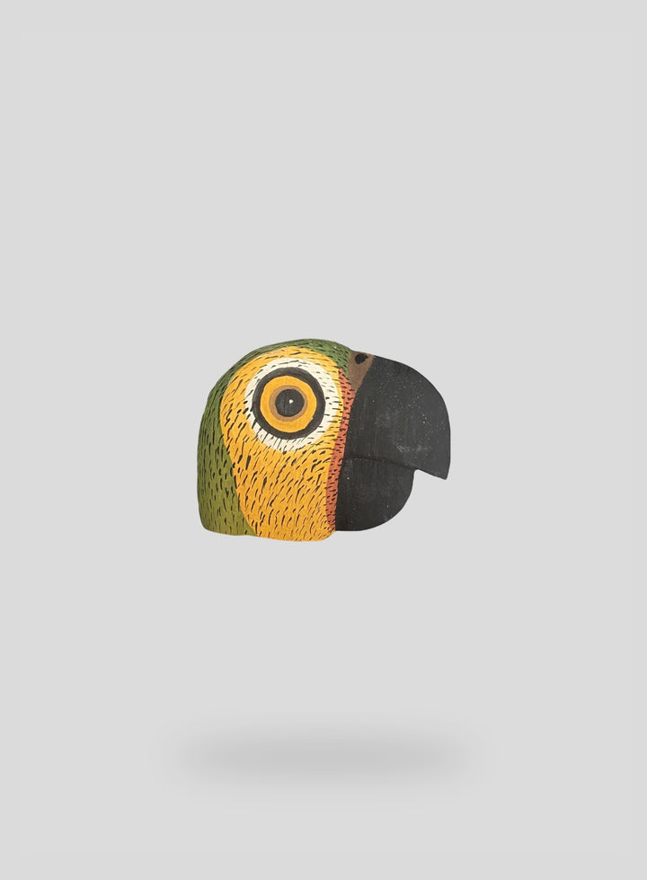 The Green Parrot Mini Sculpture