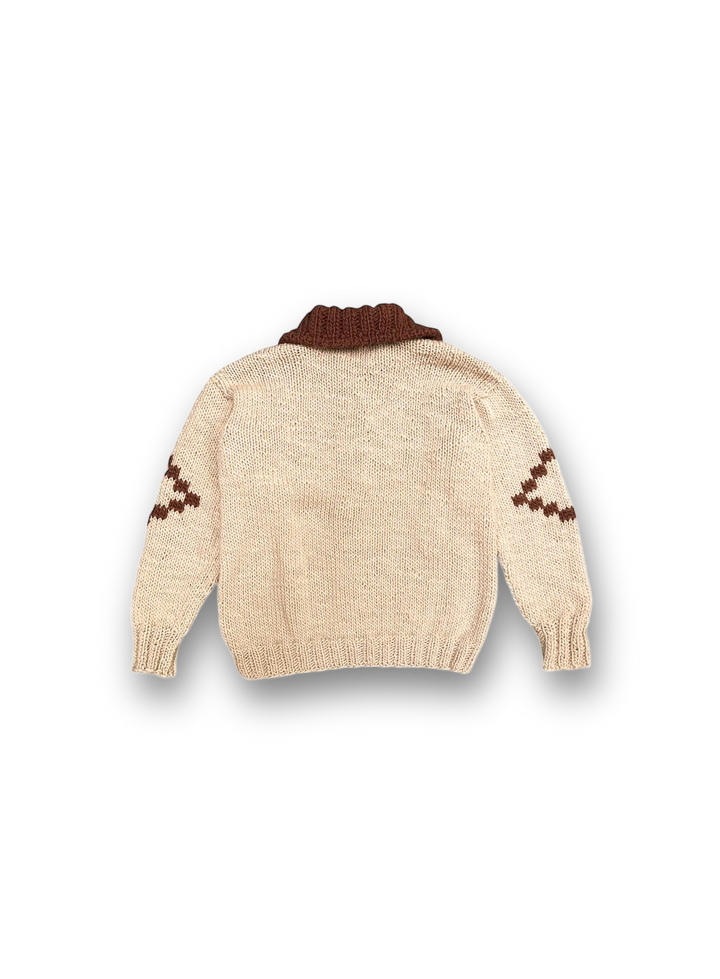Jaguar Hand-Knitted & Embroidered Cardigan [Made-to-Order]