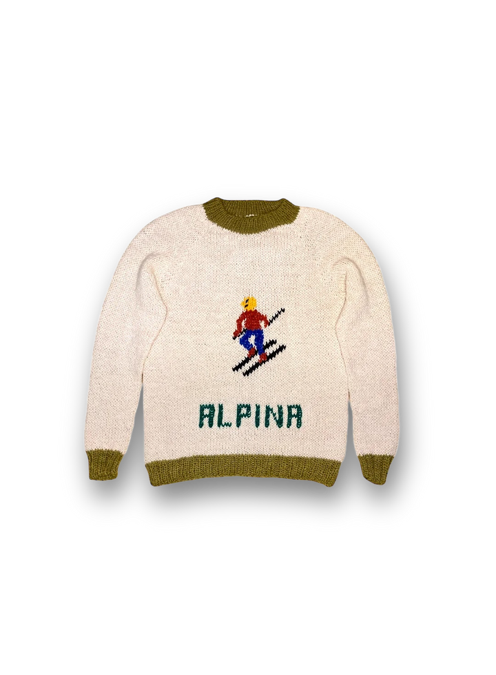 Alpina Hand-Knitted Llama Sweater