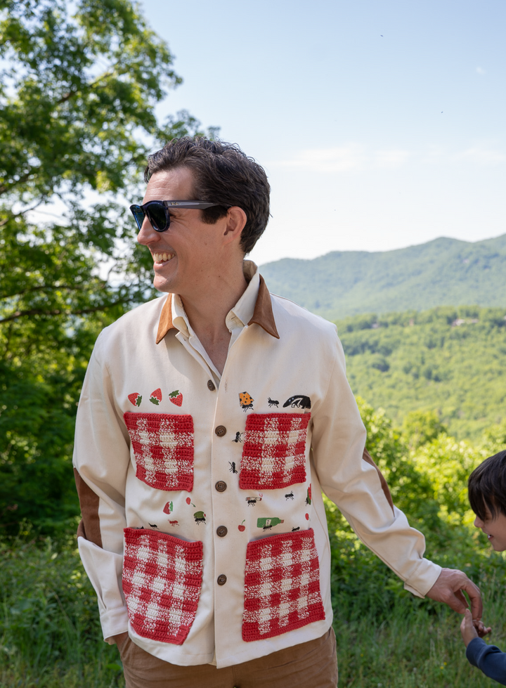 Sh*t Picnic Hand-Painted Tapestry Jacket