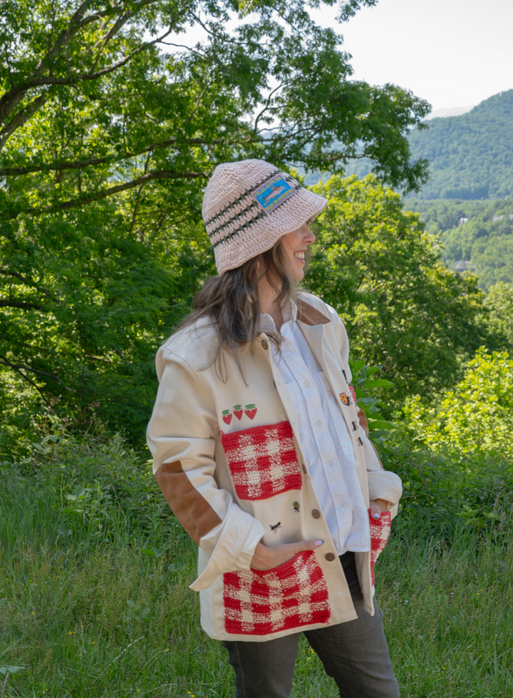 Sh*t Picnic Hand-Painted Tapestry Jacket